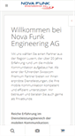 Mobile Screenshot of novafunk.ch